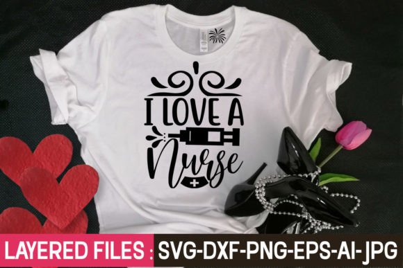 A Clear, Heartfelt Design for Embroidered Nurse Apparel