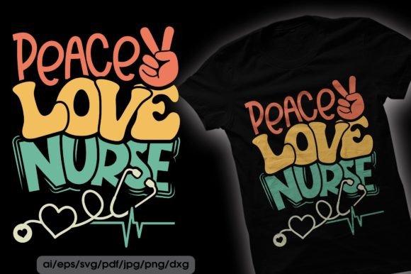 A Designer’s Review: The Peace Love Nurse SVG