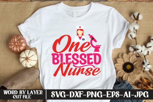 One Blessed Nurse: A Heartfelt Design for Personalized Gifts