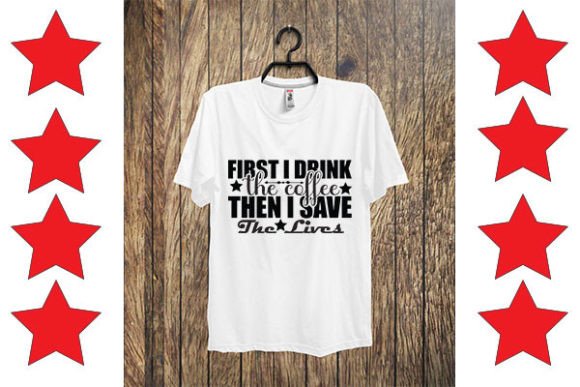 The Coffee First, Lives Second Nurse Embroidery Design